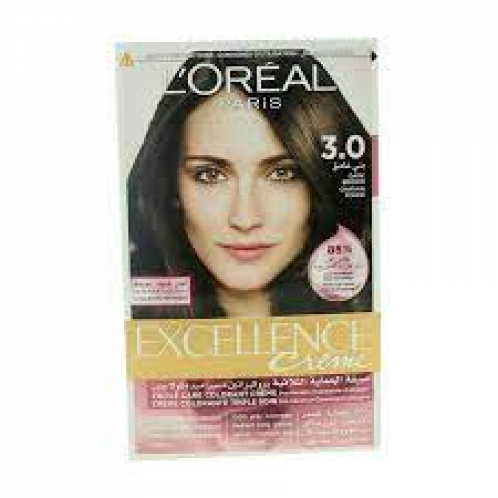 L'Oreal Excellence -  3.0 Dark Brown
