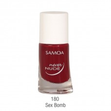 Samoa Never Nude Nail Polish - The Red