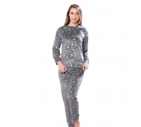 Women Pyjamas Polars Stars Grey