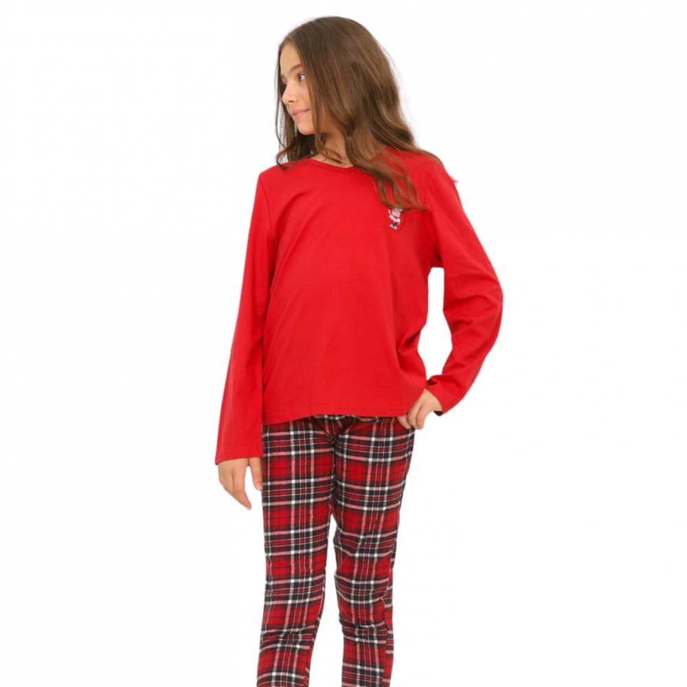 Winter Kids Pyjamas Classic Red