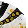 Socks Smiley Faces Black