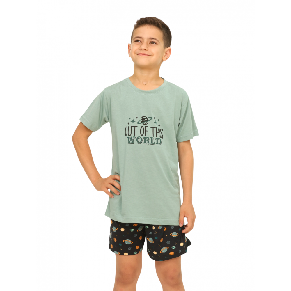 Kids Boys Pyjamas Cotton - Out of This World