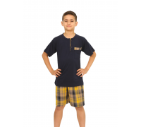 Kids Boys Pyjamas Classic - Yellow
