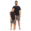 Men Summer Pyjama Classic - Navy