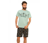 Men Summer Pyjama Cotton - Out of This World