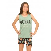 Girls Summer Pyjamas Queen