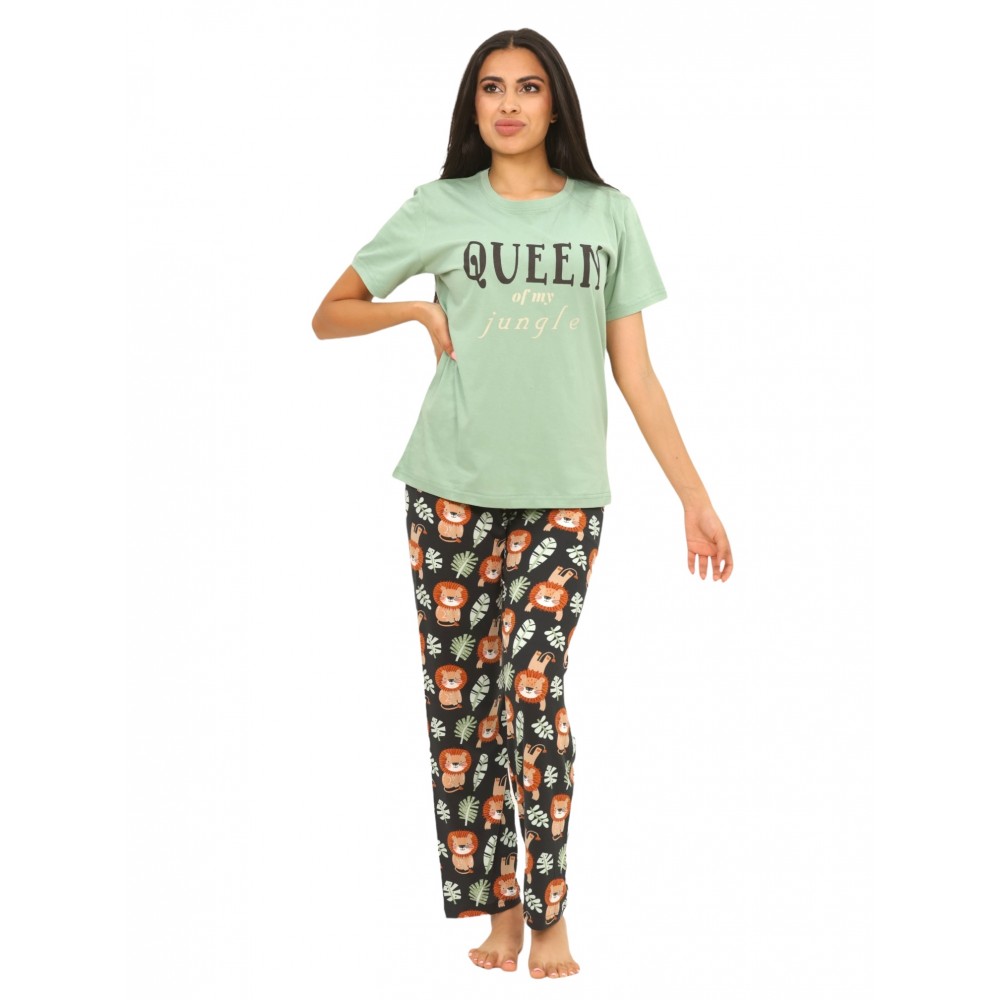 Woman Summer Pyjamas Pants Queen