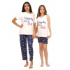 Woman Summer Pyjamas Pants Sea