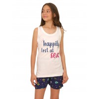 Girls Summer Pyjamas Sea