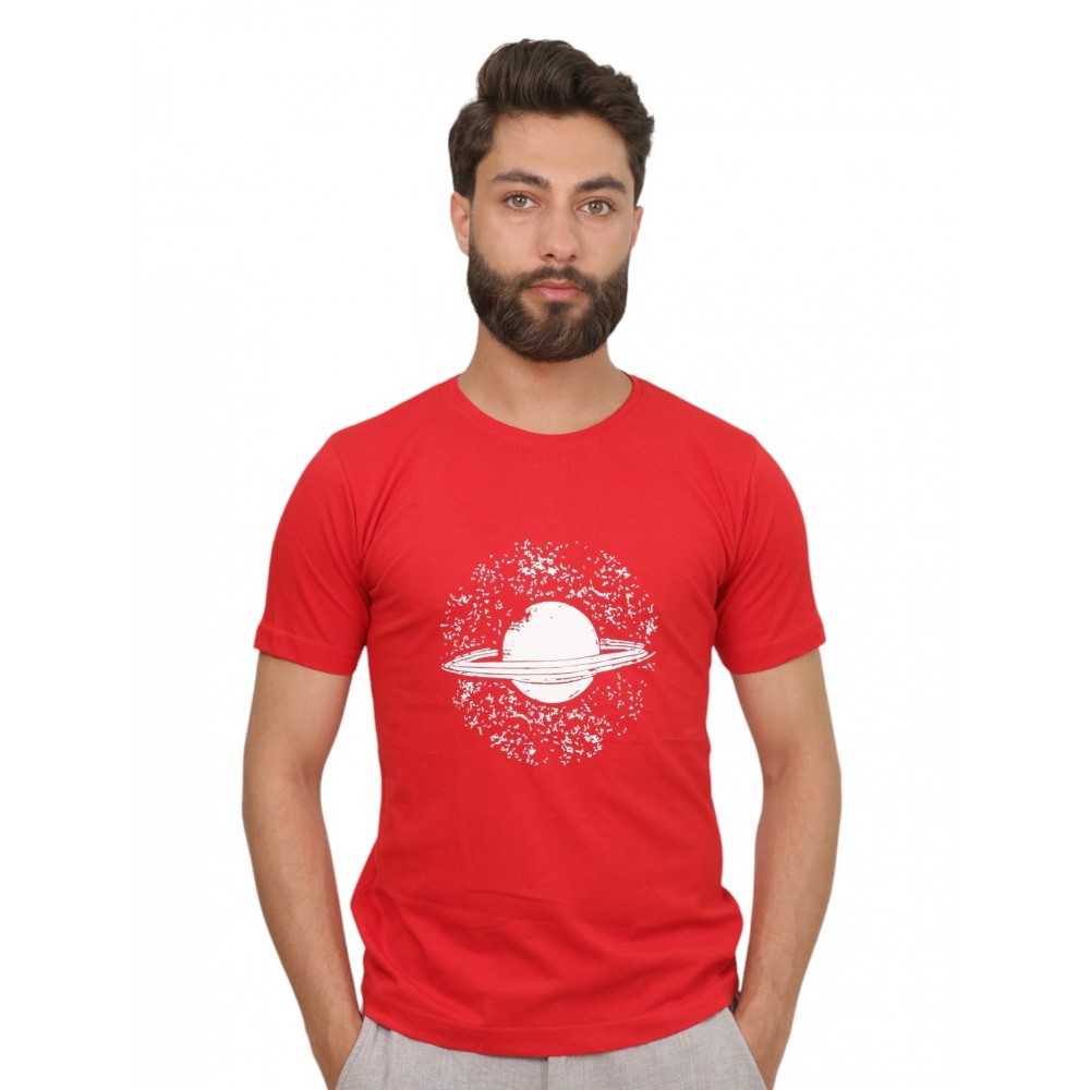 Men T-Shirt Planet