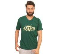 Men T-Shirt After Green