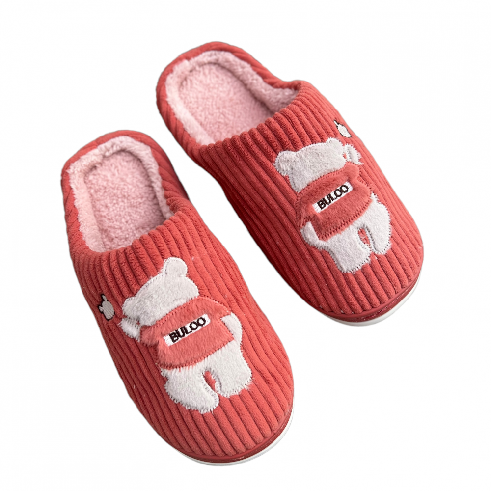 Women Home Slippers - Buloo Red