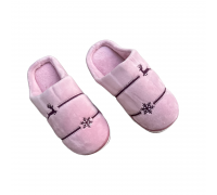 Women Home Slippers - Reindeer Pink